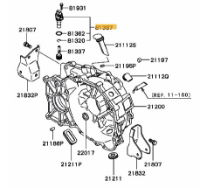 Sleeve speedometer driven Evo 7-9 5 speed
