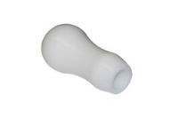 Torque Solution: Delrin Tear Drop Tall Shift Knob - Universal 10 x 1.25" - Evo 5-X