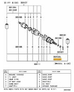 Driveshaft rear RH