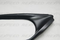 Rexspeed: Carbon Exhaust Trim: Nissan: GTR R35