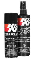 K&N: AIR FILTER CLEANING KIT (SQUEEZE BOTTLE)