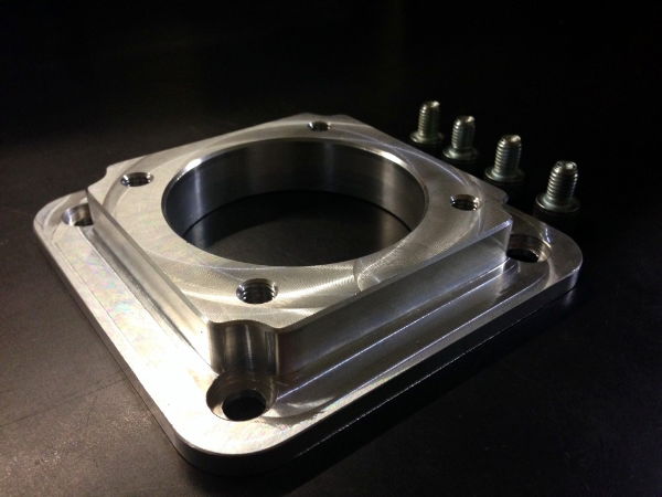 Magnus: 90mm To Stock Throttle Body Adapter - Evo 3-5