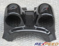 Rexpeed Steering Wheel Carbon Gauge Pod - Evo 7-9