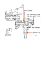 Evo 4-6.5 Transfer Box Bearings