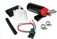 AEROMOTIVE: 340 LPH HP FUEL PUMP (11542): OFFSET INLET- EVO 1-9 FITMENT (Was PN 11142)