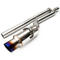 INVIDIA: N1 EXHAUST W/ TITANIUM TIPS: EVO X