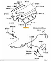 Weatherstrip trunk lid