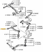 Bolt Rear ToeArm Evo 4-9