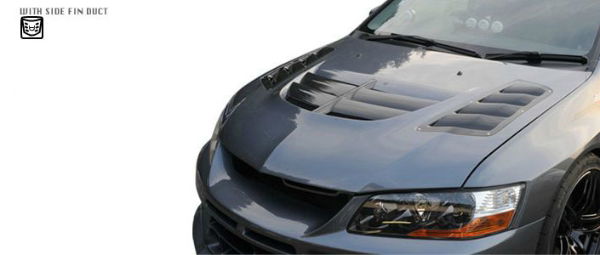 VARIS: COOLING BONNET (EVO 9S VERSION) - FRP