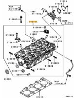Head assy cylinder E8 GSR