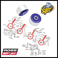 SuperPro: Rear Diff Mount Bushing (Rear) - Evo 1-9 RS & GSR