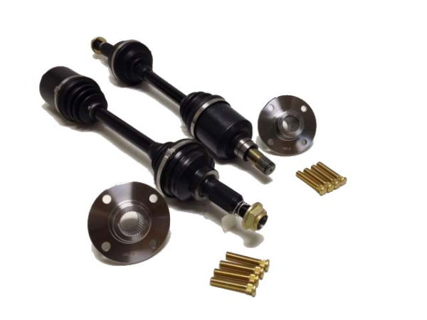 DriveShaft Shop: 1992-2000 Honda Civic (EG/EK) with ABS / 94-01 Integra (DC) J-Series Level 5.9 Axle / Hub Kit (EGJ1 / EKJ1 Mounts ONLY)