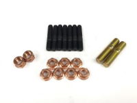 FP: Exhaust Manifold Stud & Nut Kit: Evo I - IX (7-bolt)