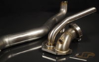 JM Fabrications: 3" Modular O2 / Down Pipe: Evo VII - IX