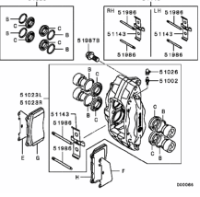 Evo X Front Seal Kit