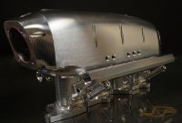 JM Fabrications: Drag Version Billet Intake Manifold (TB Flange, Triple Port Injection) - Evo 7-9