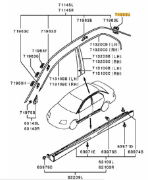 Clip Roof Moulding Evo 7-9