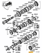 5th Gear Input Shaft - Evo 7-8 GSR