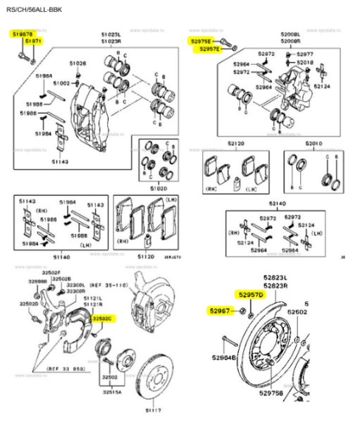 FULL Bolt Kit : EVO 6 RS & TME - RS/CH/66.5RS-FBK