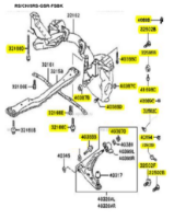 FULL Bolt Kit : Evo 4 & 5 RS - RS/CH/45-RS-FBK