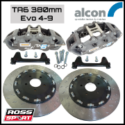 Alcon 380mm TA6 Front Brake Kit - Evo 4-9