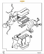 Engine Gasket Overhaul Kit Evo X