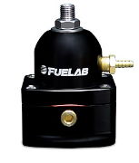 FUELAB: 535 SERIES MINI FUEL PRESSURE REGULATORS: -6AN INLETS