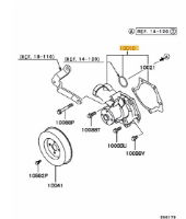 Water Pump Assy Evo 4-7