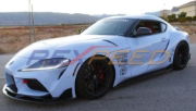 Rexspeed: Carbon Fibre Splitter + Side Skirt extensions + Rear Bumper Side Spats: Toyota: Supra 2020