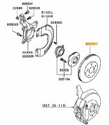 Brake, front disc