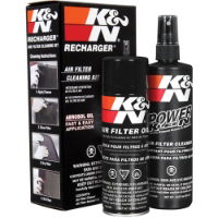 K&N: AIR FILTER CLEANING KIT (SQUEEZE BOTTLE)