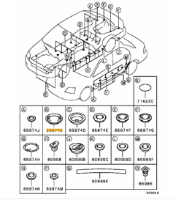 Body & Floor Plugs - Evo 7-9