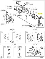 Braket, Caliper rear