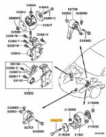 Gearbox Mounting Bolt Evo 4-9 2PC