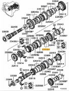 Reverse Gear Synchros Ring - Evo 8-9