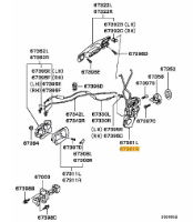 Latch, FR door RH