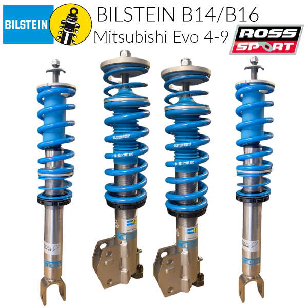 Bilstein: B16 PSS9 Adjustable Coilover Suspension Kit: Evo 7-9