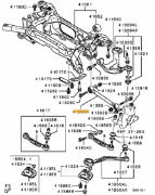 Arm assy, RR susp. lower