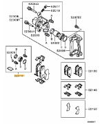 Seal kit Rear Caliper Brembo Evo 5-9