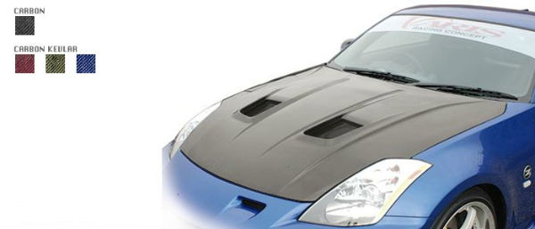 VARIS: NISSAN FAIRLADY-Z Z33 /Z350 COOLING BONNET