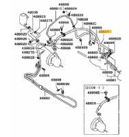 Hose Power Steering Oil Return Evo 7
