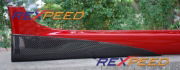 Rexpeed V-Style Carbon Side Spats Non Aero Kits - Evo X