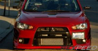 Rexpeed Carbon Fibre Intercooler Side Panels - Evo X