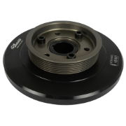 Fluidampr: Viscous Damper: Black Zinc: Toyota 1JZ,2JZ I-6 [15% Underdrive]