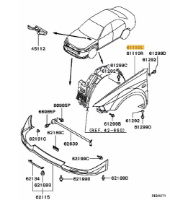 Front Wing LH Evo 5-6