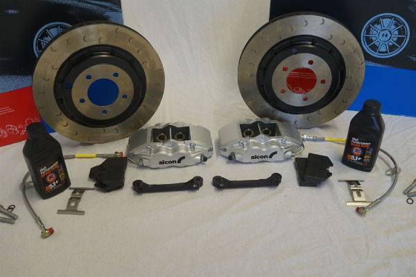 Alcon: ADeX: 350mm Rear Brake Kit: Nissan Skyline GTR R34