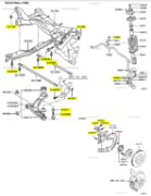 Front Suspension Bolt Kit:  EVO 7-9 RS / GSR / GT - RS/CH/79ALL-FSBK