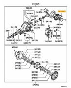 Bolt Rear RS Diff Crown Wheel Evo 4-9