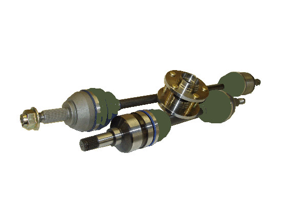 DriveShaft Shop: MITSUBISHI 1995-1999 Eclipse GS / RS / Talon ESi FWD 525HP Level 3 Axle/Hub kit (factory non-turbo only)