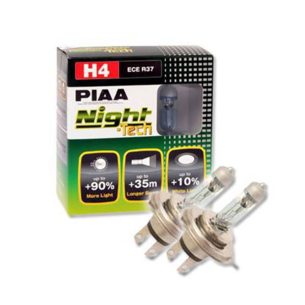 PIAA: NIGHT TECH 3600K H4 60/55W = 140/130W